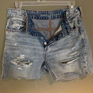 American Eagle Hi Rise Jean Shorts